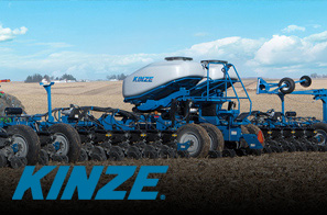 We work hard to provide you with an array of products. That's why we offer Kinze for your convenience.