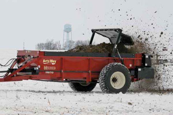 Art's Way | Horizontal Beater Manure Spreader | Model R410 Manure Spreader for sale at Red Power Team, Iowa