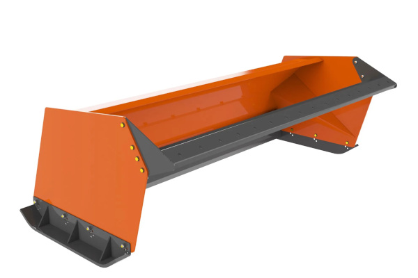 Berlon Attachments | Low Profile Snow Pusher | Model SPLP-6-0S for sale at Red Power Team, Iowa