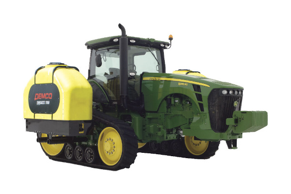 Demco 1000 Gallon SideQuest Fertilizer Tanks for Track Unit Tractors for sale at Red Power Team, Iowa