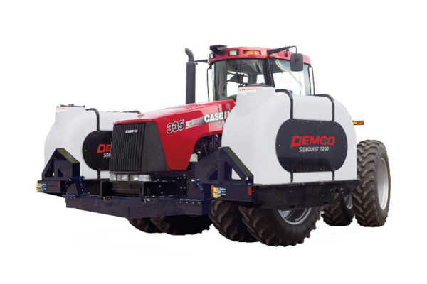 Demco | SideQuest | Model 1200 Gallon SideQuest Fertilizer Tanks for 4 Wheel Drive Tractors for sale at Red Power Team, Iowa