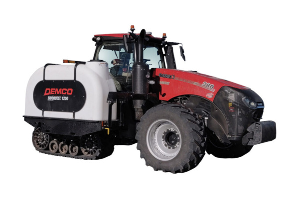 Demco | SideQuest | Model 1200 Gallon Tractor Mounted Fertilizer Tanks for CASE IH® Magnum Rowtrac Tractors for sale at Red Power Team, Iowa