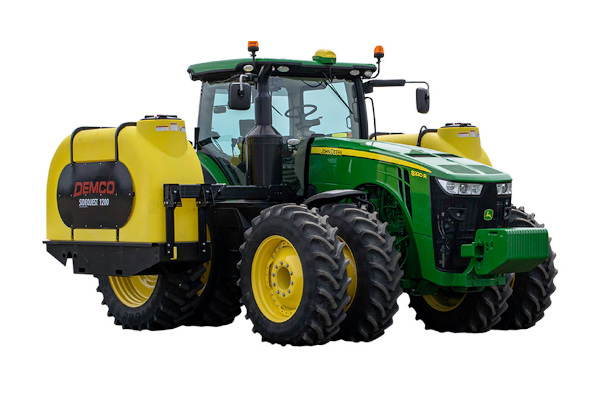 Demco 1200 Gallon SideQuest Tractor Mounted Fertilizer Tanks for sale at Red Power Team, Iowa