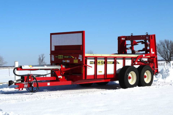 H&S | Hydraulic Push Manure Spreaders | Model Model HPV4142 for sale at Red Power Team, Iowa