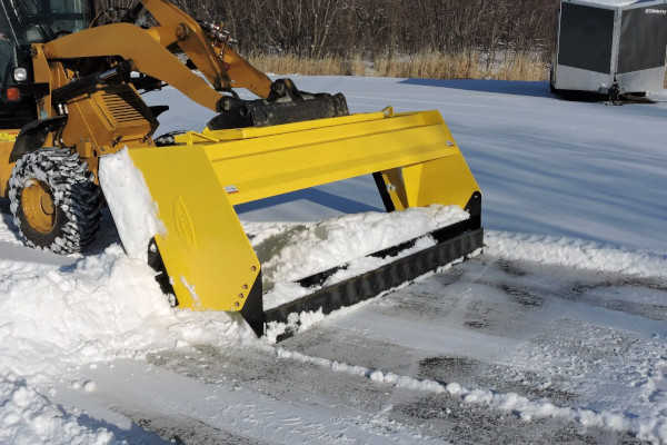Berlon Attachments | Low Profile Snow Pusher | Model SPLP-6-0S for sale at Red Power Team, Iowa